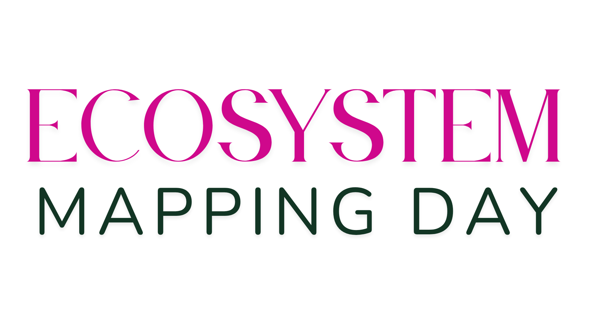 Ecosyste, mapping day