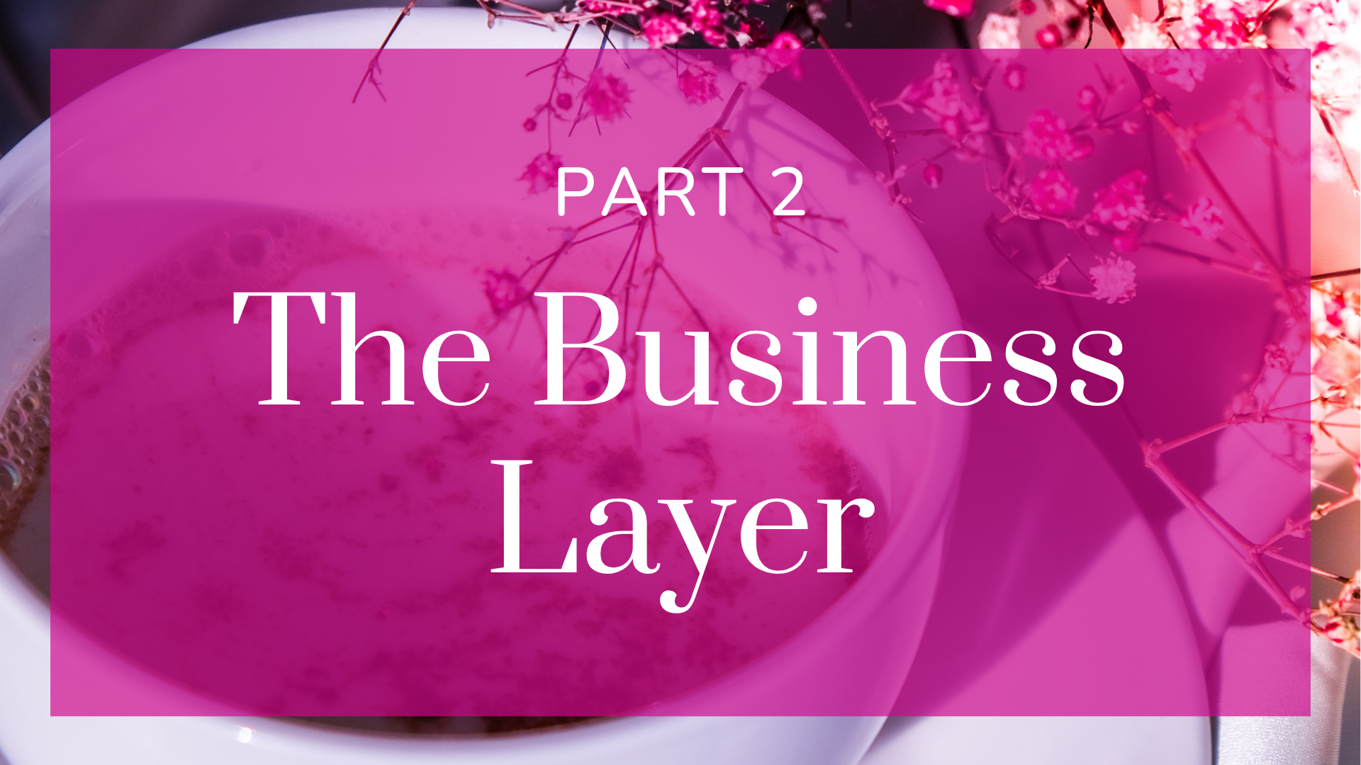 44 The Business Layer